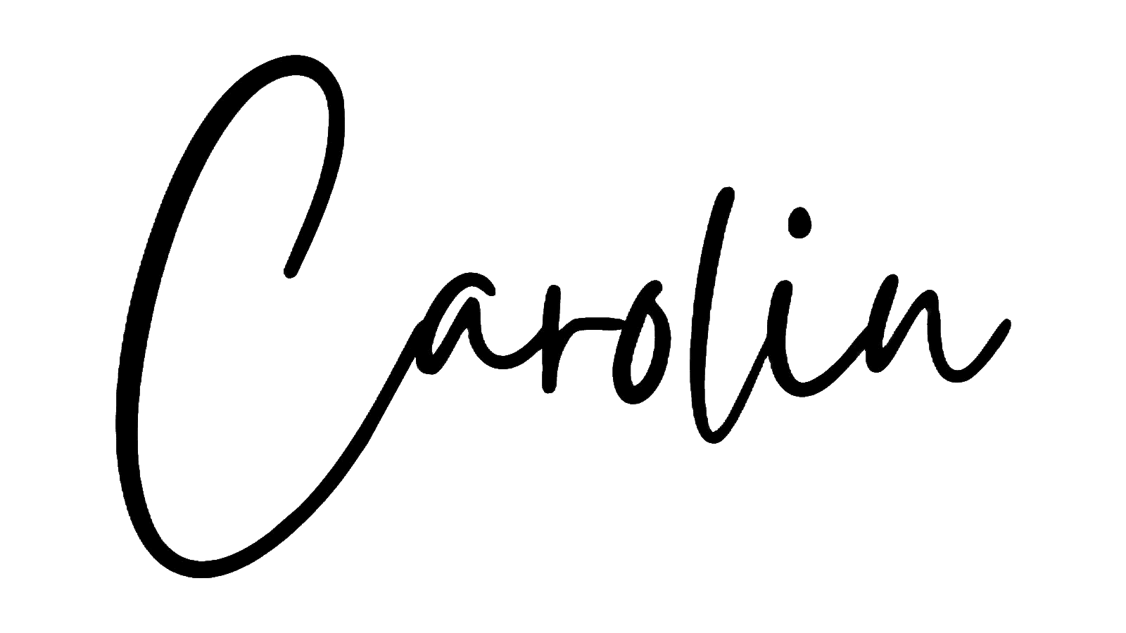 Carolin Signature
